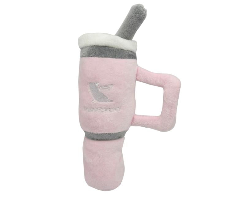 PuppChewy Cup Fashion Inspired Squeaky Dog Toy