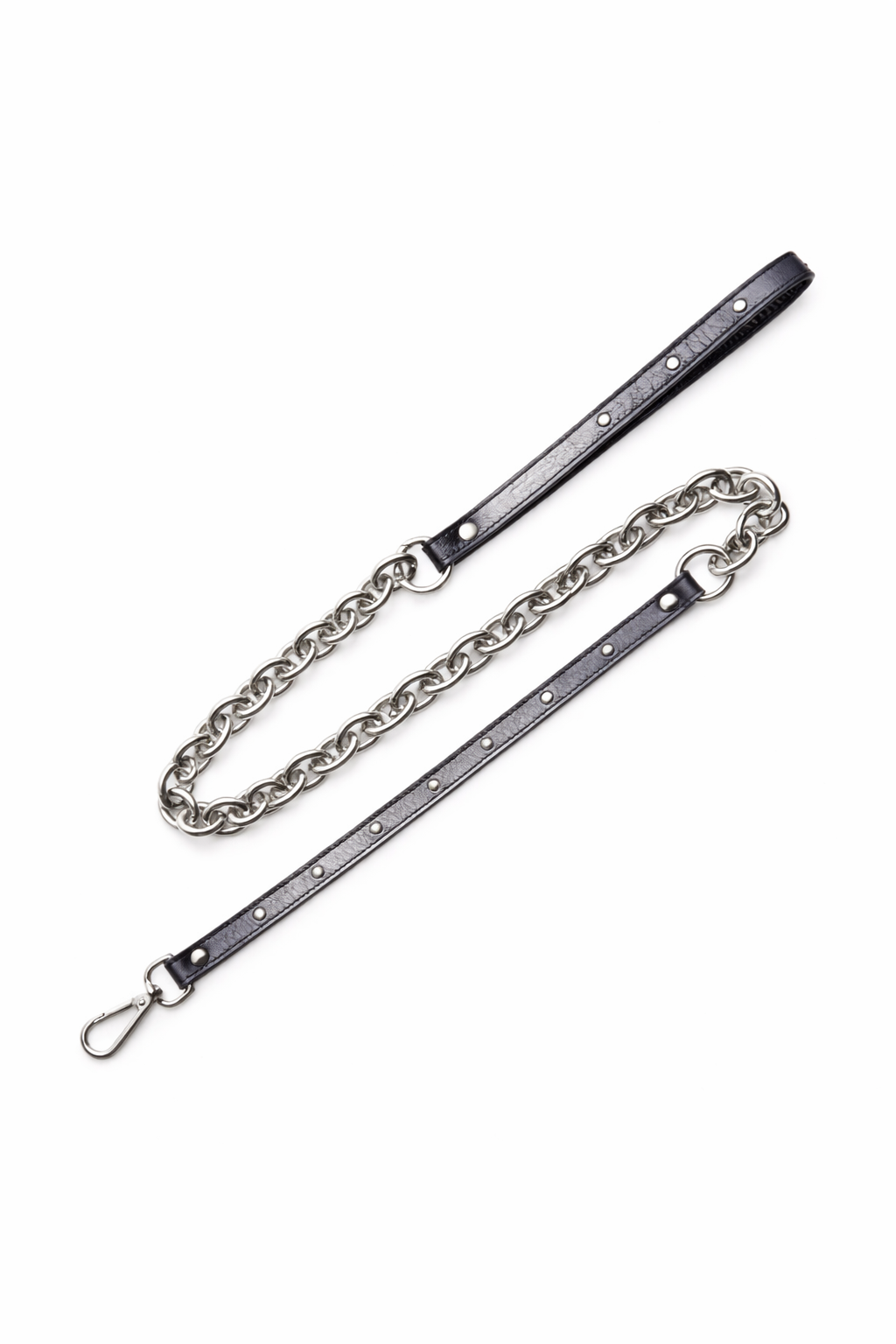 Signature Mayfair Leather & Chain Lead
