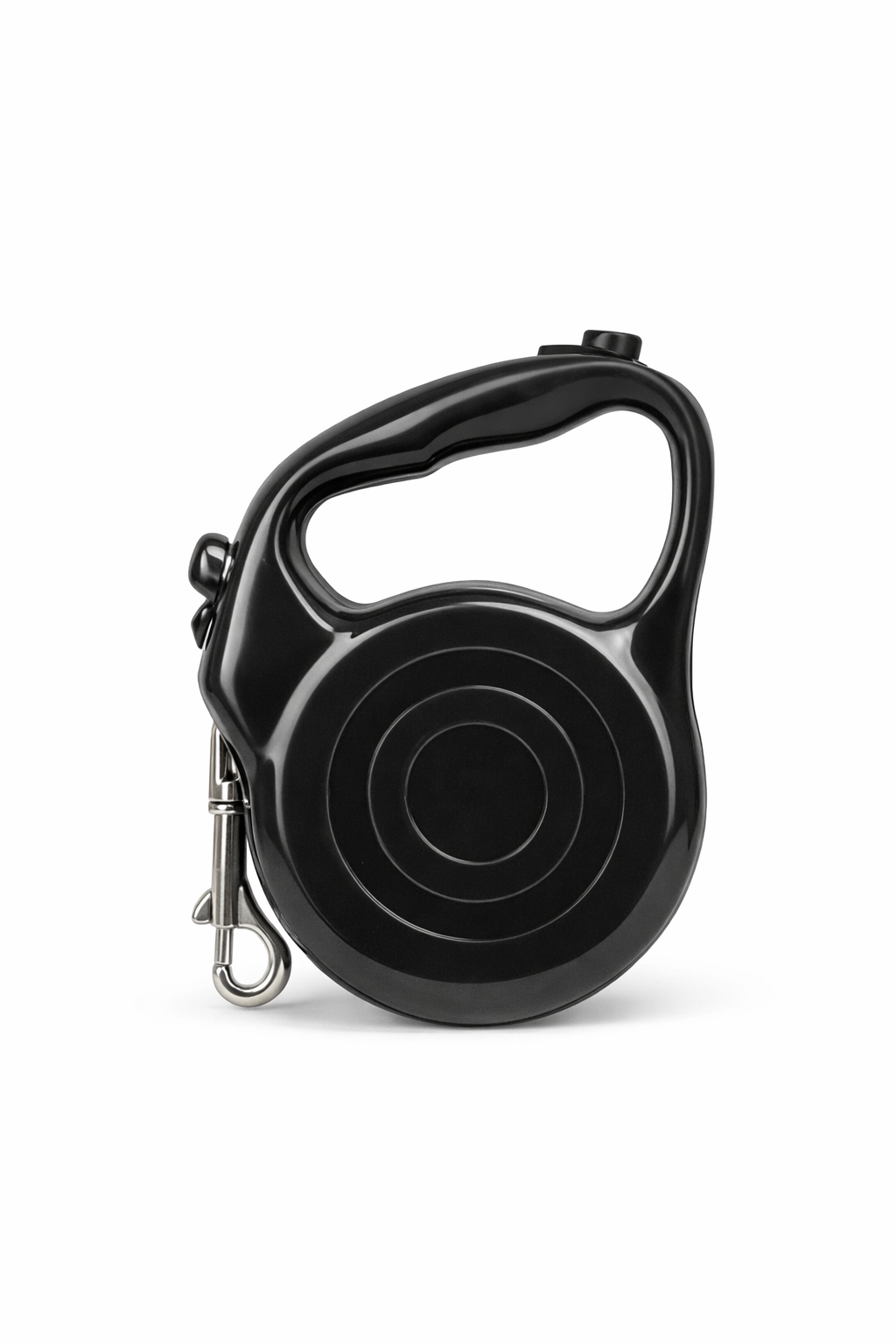 Black Retractable Dog Lead