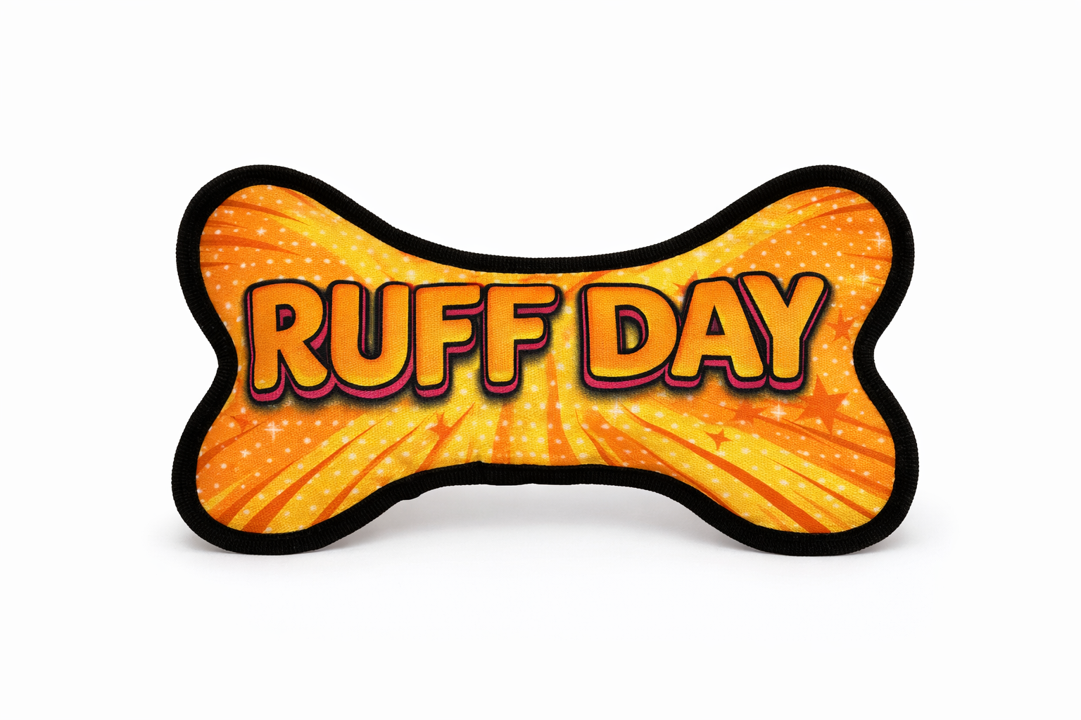 Plushie Pals “Ruff Day” Canvas Dog Toy