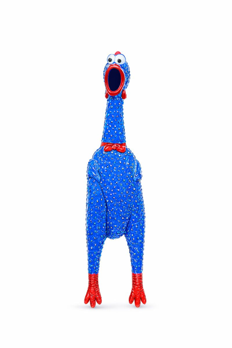 Squeaky Chicken Dog Toy – Durable & Fun Interactive Play