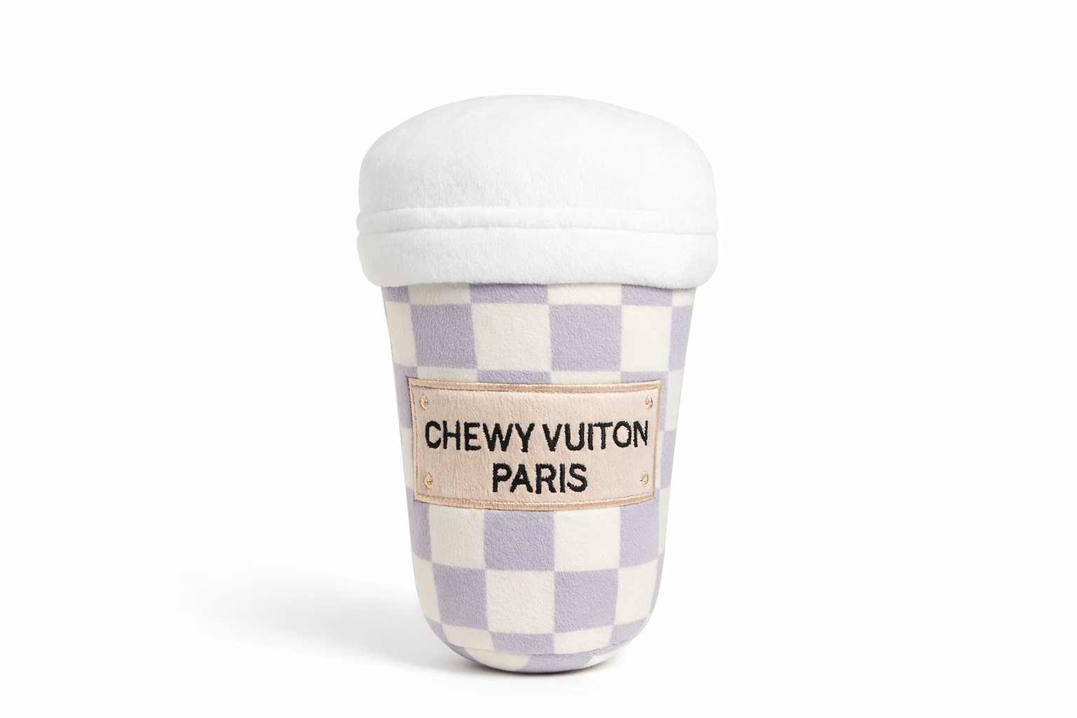 Chewy Vuiton Paris Fashion Inspired Pet Toy Cup