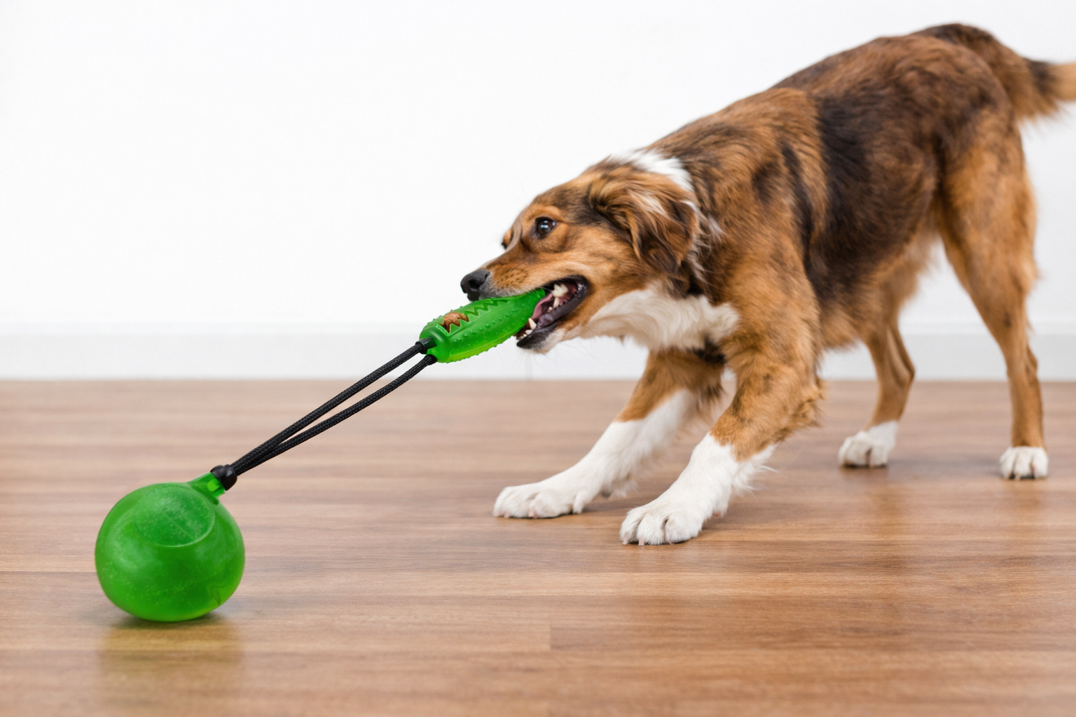 Rubber Pull & Treat Toy – Strong Interactive Toy