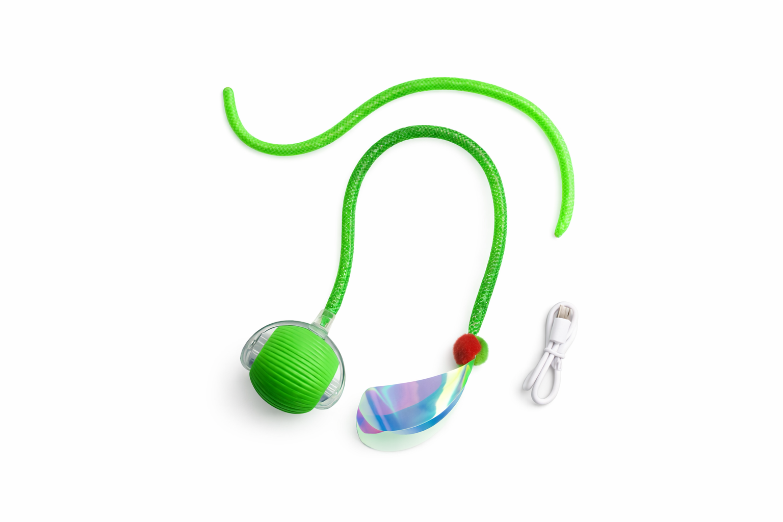 Automatic Interactive Rolling Ball - Feather Tail