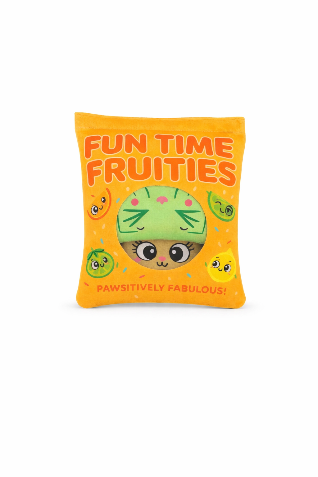 Fun Time Fruities Treat Hiding Plush Toy
