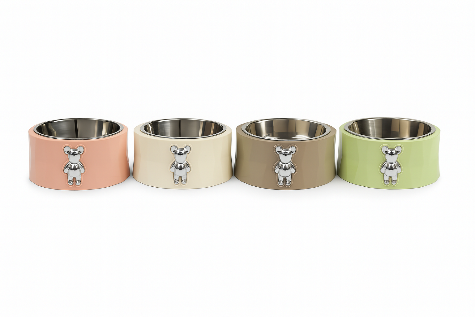 Teddy Icon Bowls (Pair)