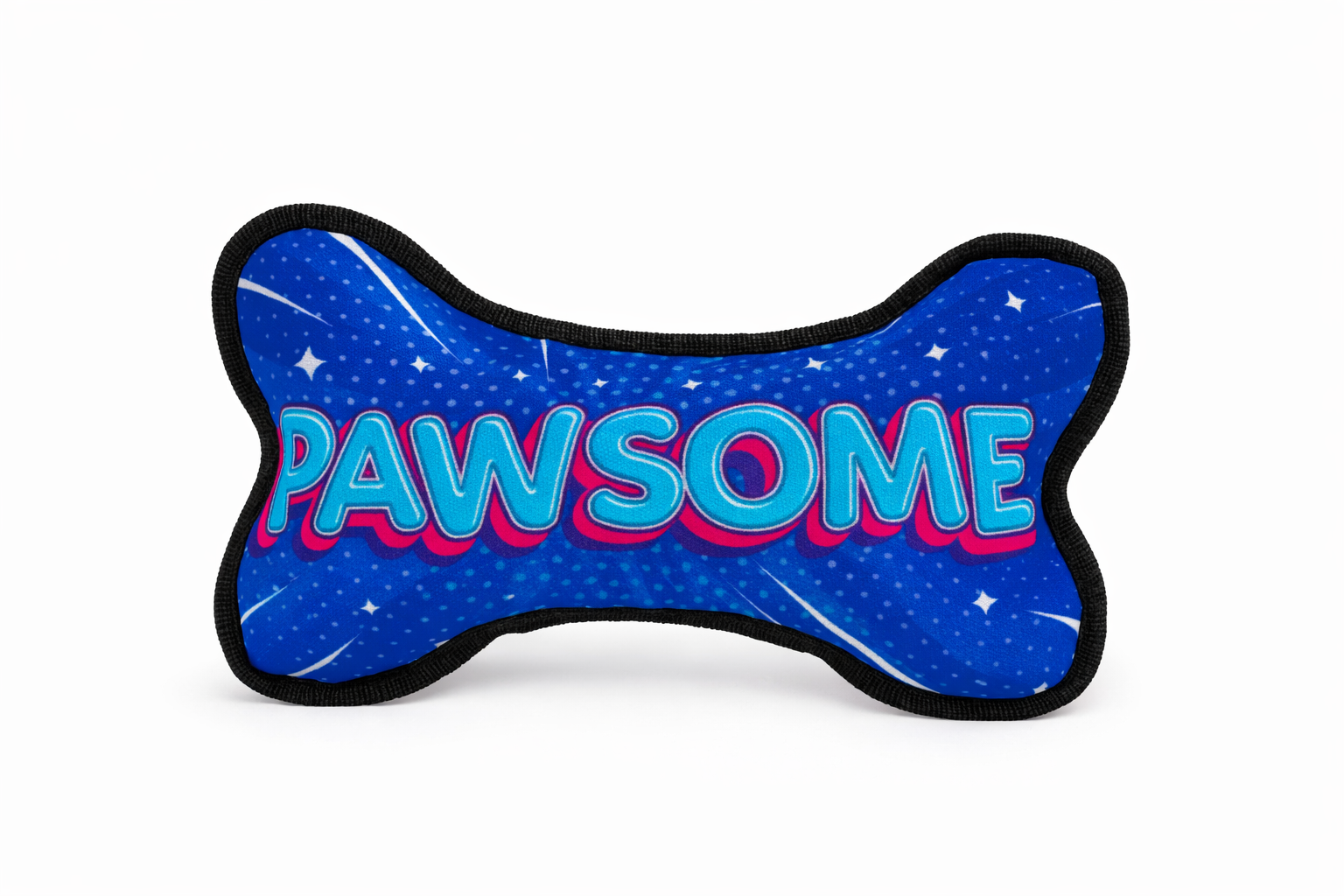 Plushie Pals “Pawsome” Canvas Dog Toy
