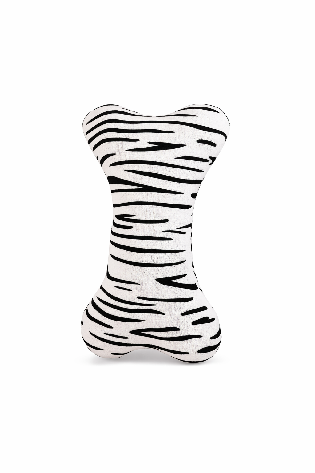 Squeaky Animal Prints Bone Toy